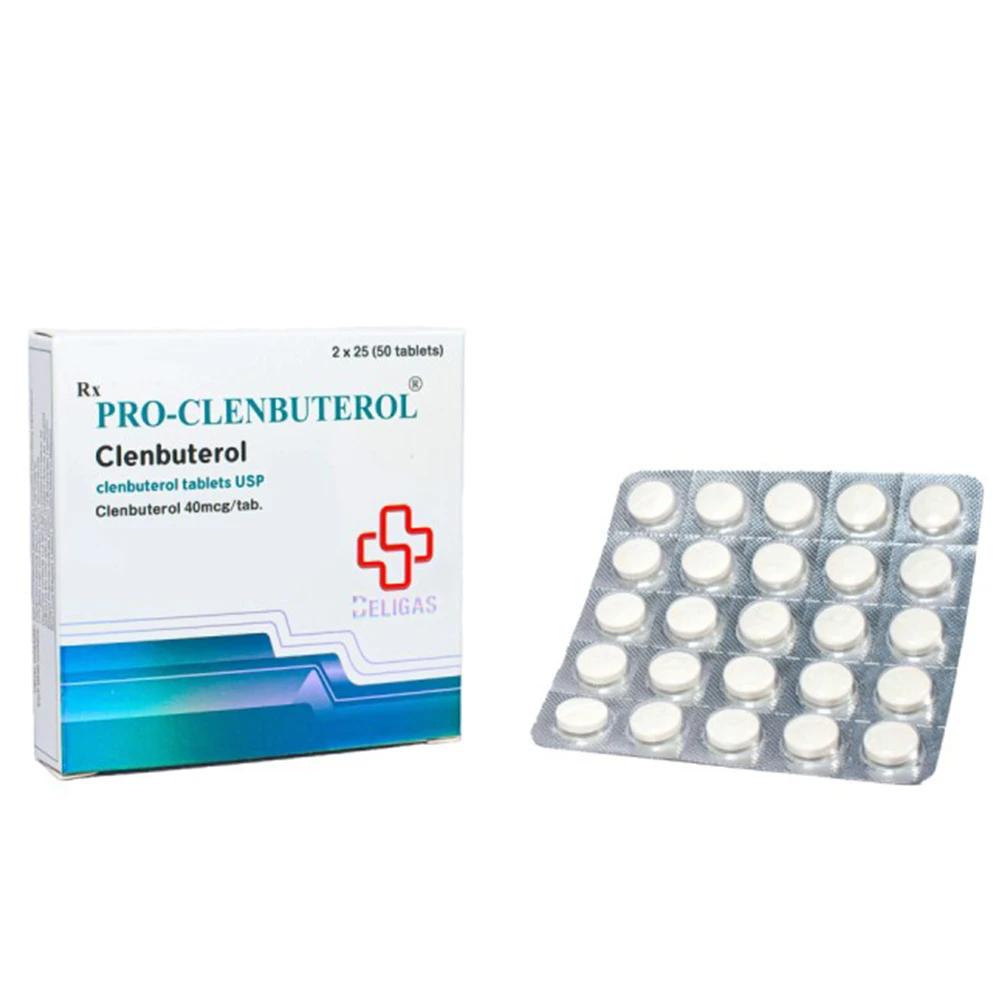 Pro Clenbuterol Pills by Beligas Pharma 40 mcg for effective weight loss