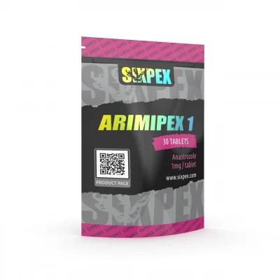 Anastrozole Arimipex 1 Tablets by Sixpex, 30 x 1 mg pack