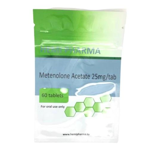 primobolan steroid side effects Metenolone Acetate Hemi Pharma 60 pills x 25 mg