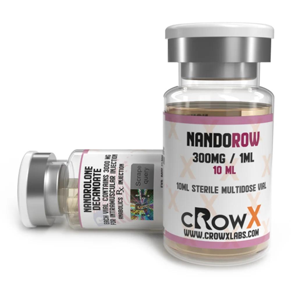 Nandrolone decanoate injection product Nandorow 300 Deca CrowxLabs 10 ml