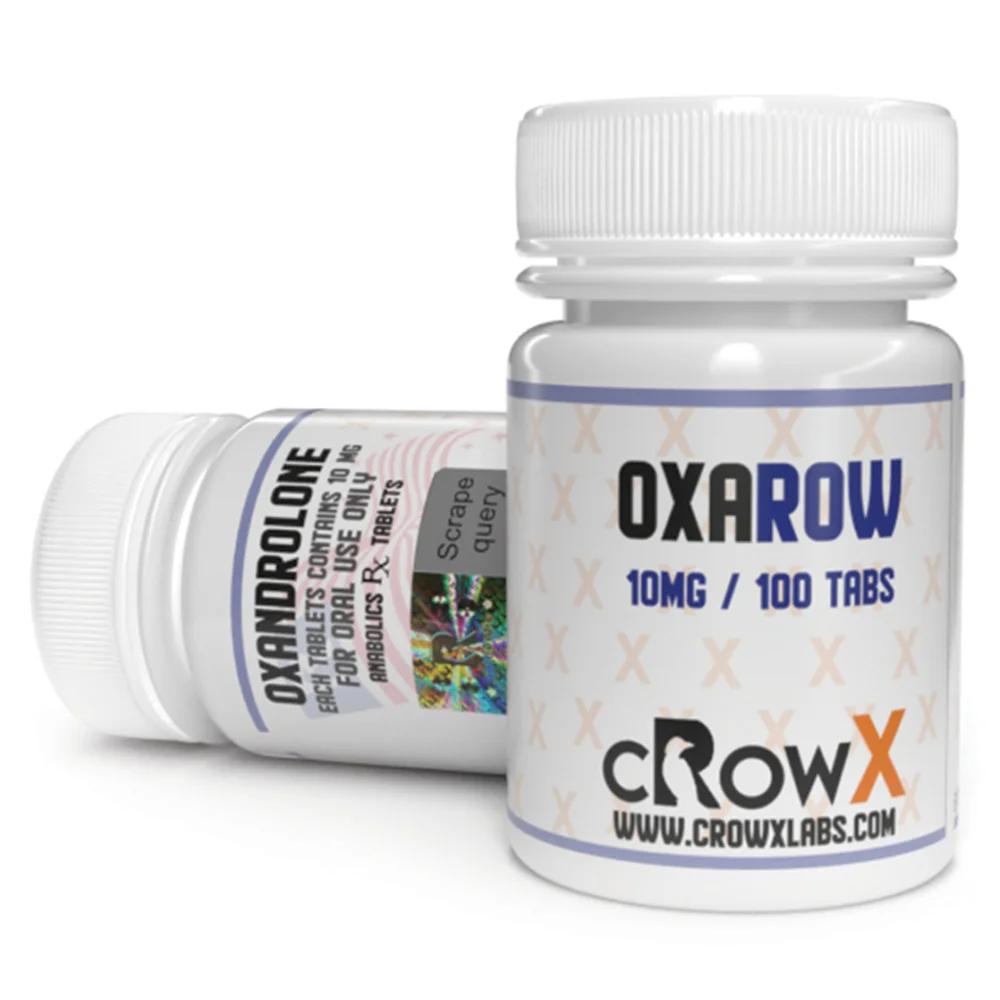 Oxarow 10 Anavar Oxandrolone tablets by CrowxLabs - 100 pills x 10 mg