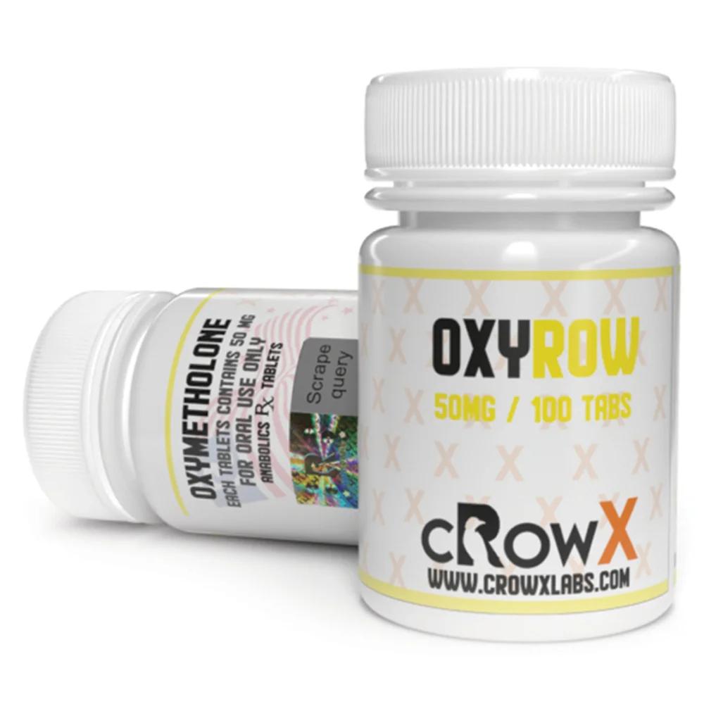 oxymetholone Oxyrow 50 Anapolon CrowxLabs tablets pack