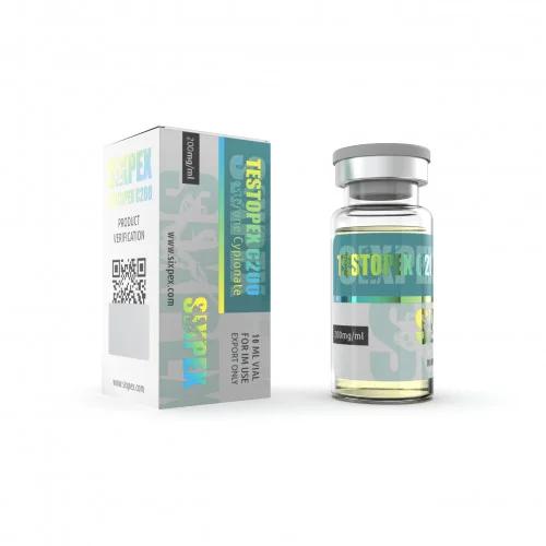 where to inject testosterone cypionate Testopex C 200 by Sixpex 10 ml 200 mg/ml