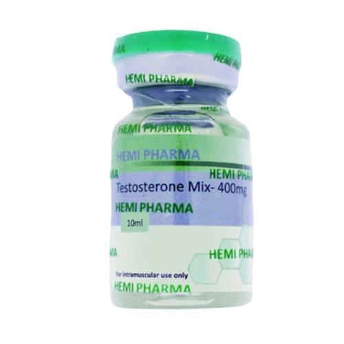 injectable steroids side effects, Testosterone Mix 400, Hemi Pharma, 10 ml pack