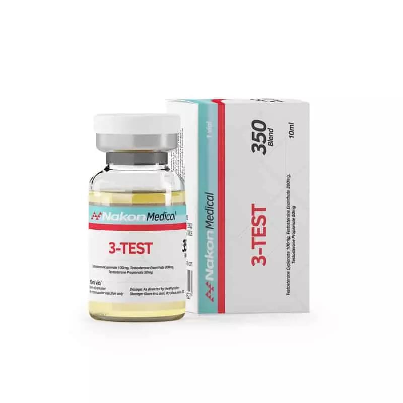 Testosterone blend for muscle growth - 3-Test 350 Blend Testosterone Mixed by Nakon Medical, injectable, 10 ml