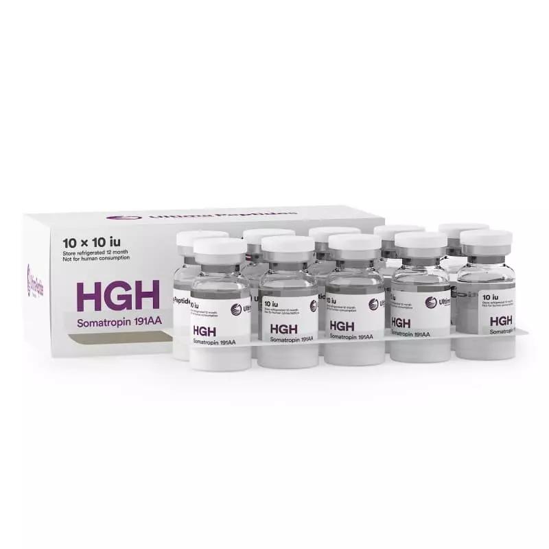 HGH 10 IU Somatropin human growth hormone dosage for fitness enthusiasts