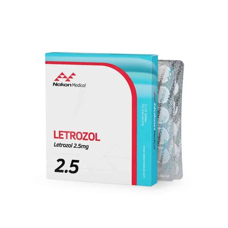 letrozole side effects, Letrozole 2.5 mg, Nakon Medical tablet, 50 pills