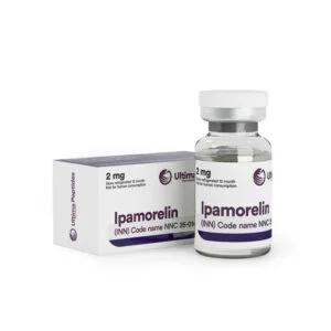 Ipamorelin 5mg peptides by Ultima Pharmaceutical powder