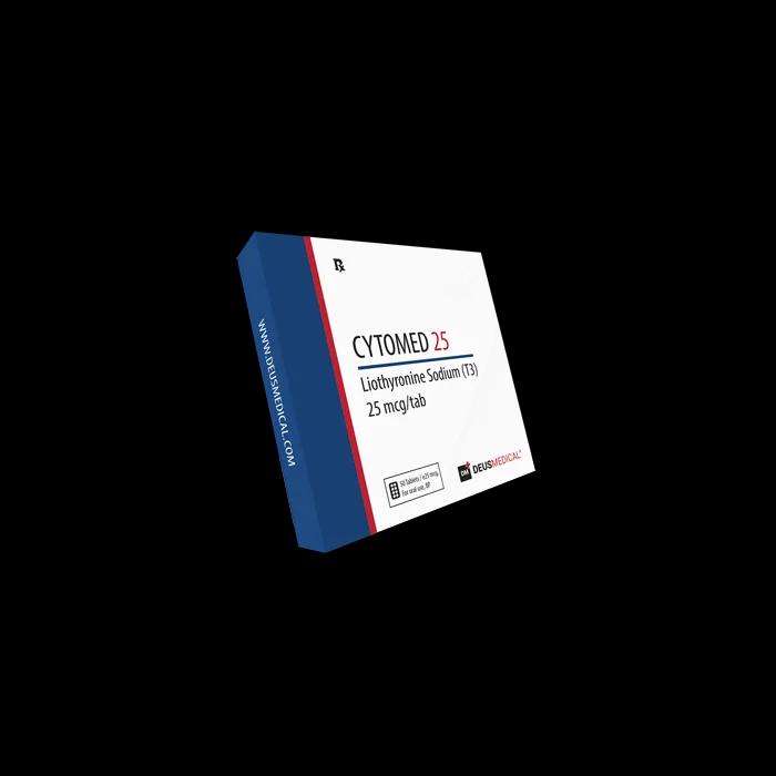 Cytomed 25 Liothyronine Sodium T3, Deus Medical, tablet, 50 pills x 25 mcg