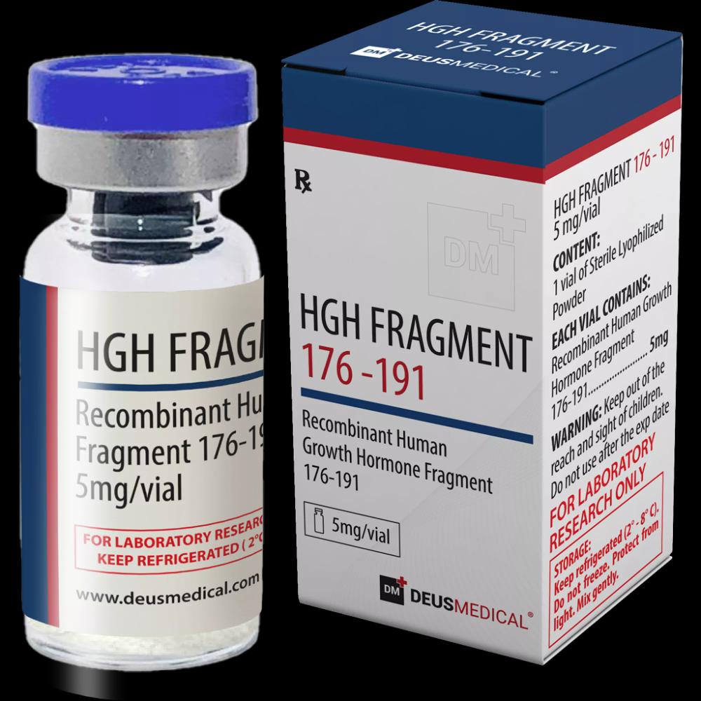 hgh fragment 176 191 dosage, HGH Fragment 176-191, Deus Medical, powder, 1 vial x 5 mg