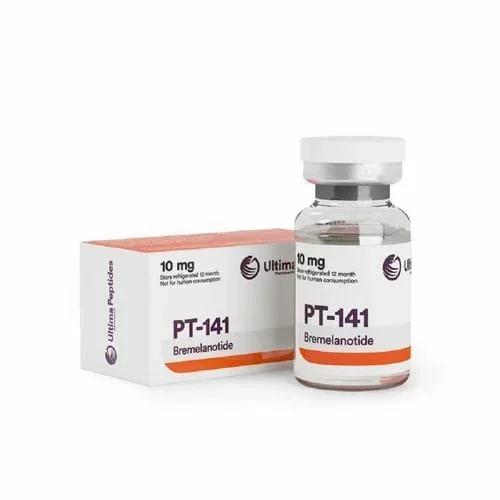 PT-141 10mg Bremelanotide peptide powder by Ultima Pharmaceutical