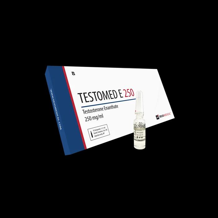 Testomed E 250 Testosterone Enanthate by Deus Medical tablet pack