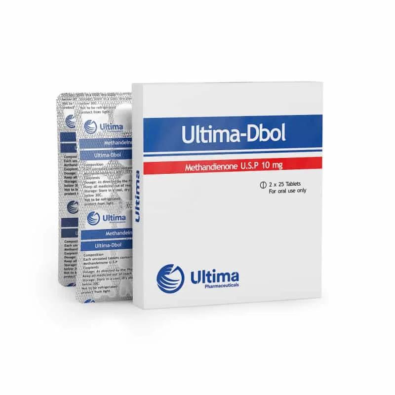 Dianabol pills Dbol 10 by Ultima Pharmaceutical, 50 tablets, Methandienone