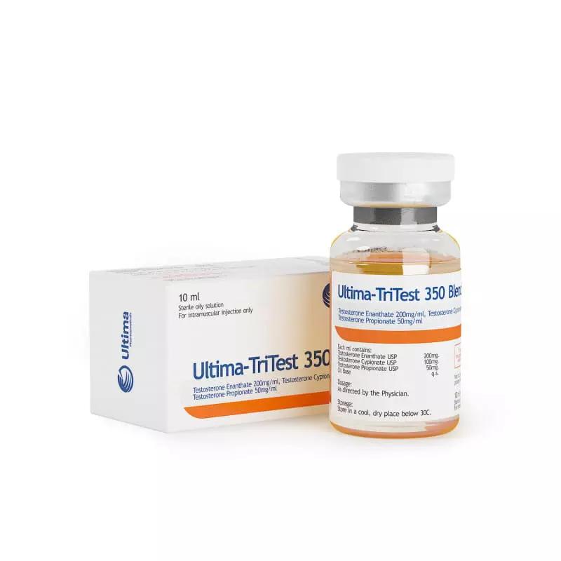 testosterone injections steroids, TriTest 350 Steroids Blend, Ultima Pharmaceutical, injectable, 10 ml x 350 mg/ml