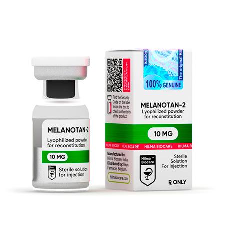 Melanotan 2 Peptides, Hilma Biocare, powder, 10 mg vial