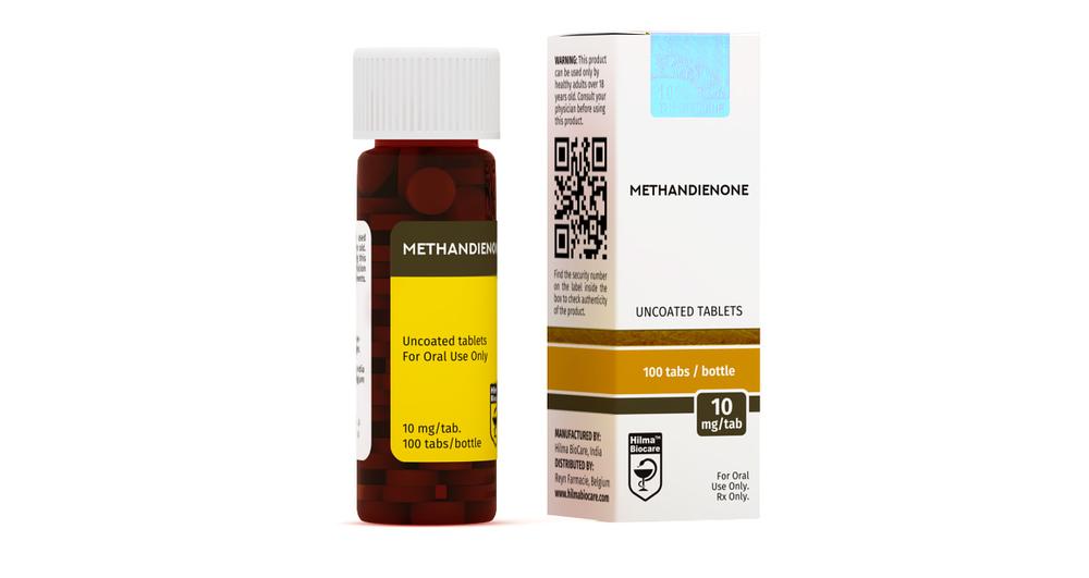 Dianabol pill Methandienone 10mg by Hilma Biocare 100 tablets