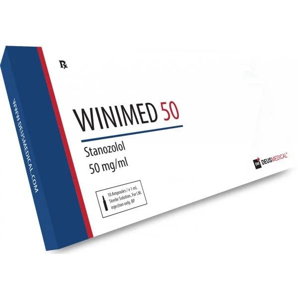 Stanozolol Winimed 50 Injectable Steroids 10 x 1 ml by Deus Medical